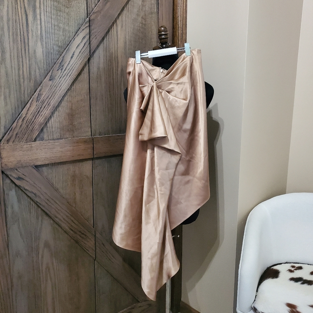 Cushnie Silk Skirt